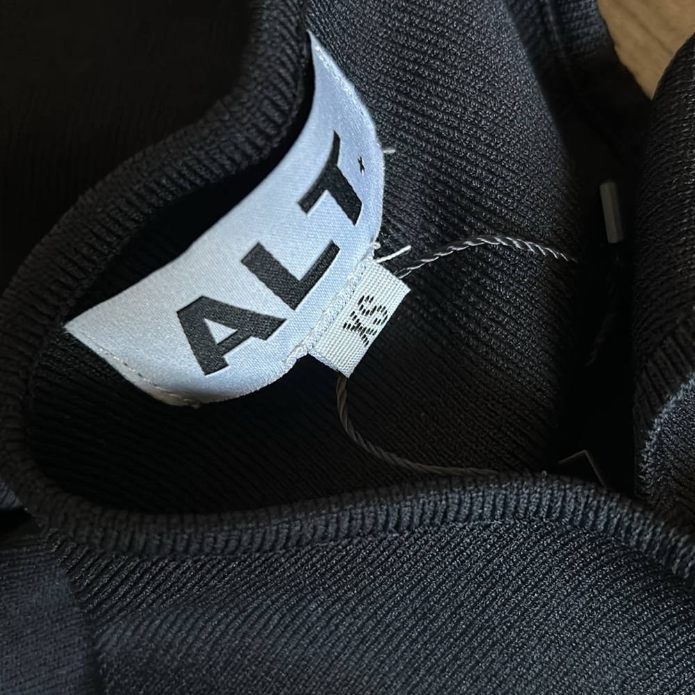 Alt Marisa Knit Mini dress in Black - Picture 6 of 11